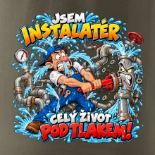 Instalatér celý život pod tlakem komiks