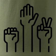 Kamen nůžky papír ikony