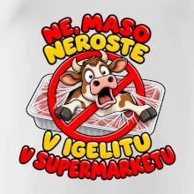 Maso neroste v igelitu v supermarketu