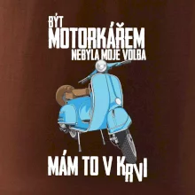 Být motorkářem nebyla moje volba skútr
