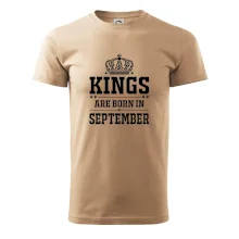 Kings are born in September