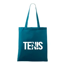 Tenis nápis silueta