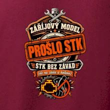 Záříjový model -  stk bez závad