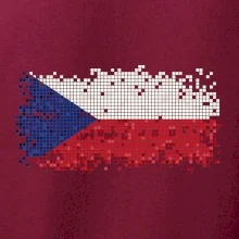 Česká vlajka - tetris