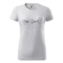 New York nápis psacím