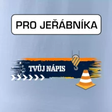 Stavba - vlastní nápis - jeřábník