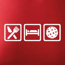 Eat sleep florbal v řadě