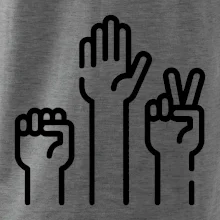 Kamen nůžky papír ikony