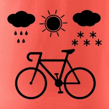 Cyklista za každého počasí