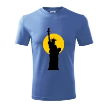 Socha svobody slunce