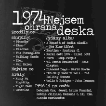 Nejsem ohraná deska 1974