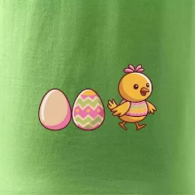 Evoluce vajíčka - velikonoce - kuře