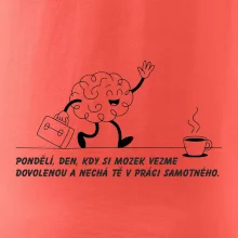 Pondělí, den, kdy si mozek vezme dovolenou