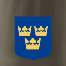 Švédský znak tři korunky velký