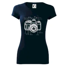 Nákres starý fotoaparát