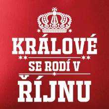 Králové se rodí v řijnu