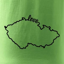 Czech love mapa