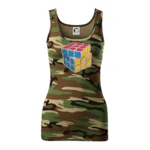 Rubikova kostka kreslená