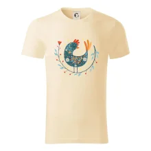 Folklor - slepice s kopretinou