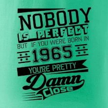 Nobody is perfect - 1965