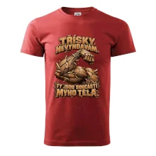 Třísky nevyndavám ty jsou součástí mýho těla - dřevěná paže