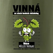 Vinná réva odsouzena Müller Thurgau