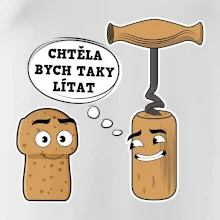 Zátka - chtěla bych taky lítat