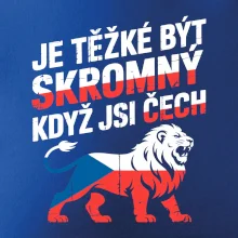 Lev - Je těžké být skromný když jsi čech