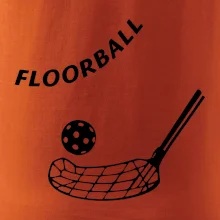 Floorball nápis šikmo
