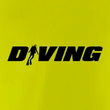 Diving nápis potápěč