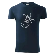 Kajak  ze shora jedním tahem