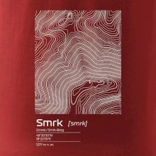 Smrk - vrstevnice v obdélníku