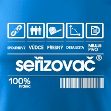 Čárový kód - seřizovač