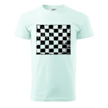 Šachovnice černá kreslená