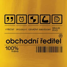 Čárový kód - Obchodní ředitel