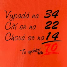 Vypadá, cítí se, chová se - 70 let