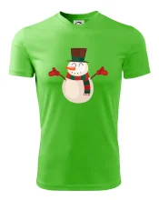 Vánoční sněhulák