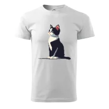 Mourovatá kočka pixel