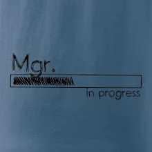 In progress titul Mgr.  magistr / magistra