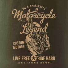 Motorcycle Legend Live free Ride hard