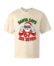 Santa says 67