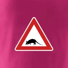 Dopravní značka - krysa Dopravní značka - krysa