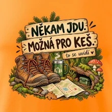 Někam jdu možná pro keš turistické boty
