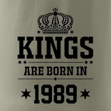 Kings are born in 1989