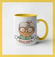 Budoucí babička kreslená