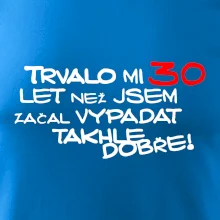 Trvalo mi 30 let než jsem začal vypadat takhle dobře
