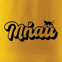 Mňau nápis