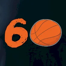 Basketball kulaté narozeniny 60