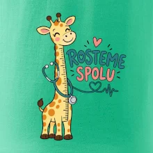 Rosteme spolu - žirafa se stetoskopem