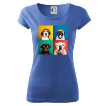 Psi štěňata koláž